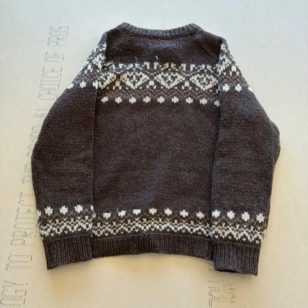 Vintage Stobi Wool Fair Isle Sweater